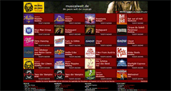 Desktop Screenshot of musicalwelt.de